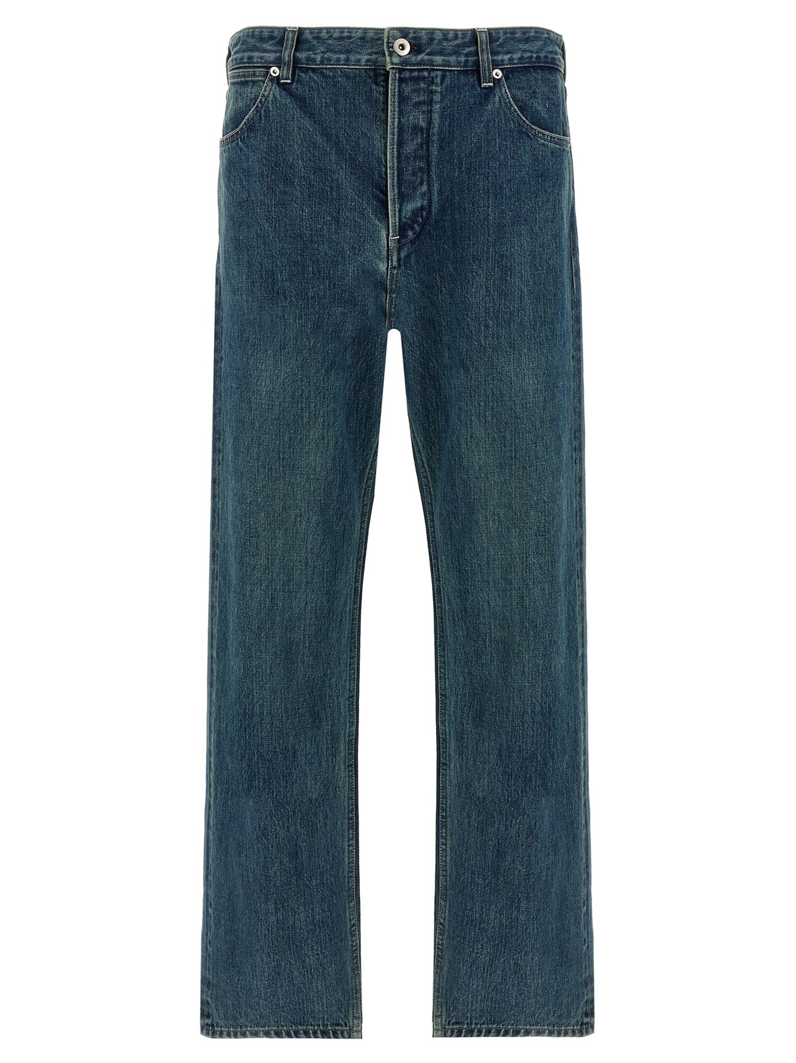 Jil Sander 100% cotton jeans in blue