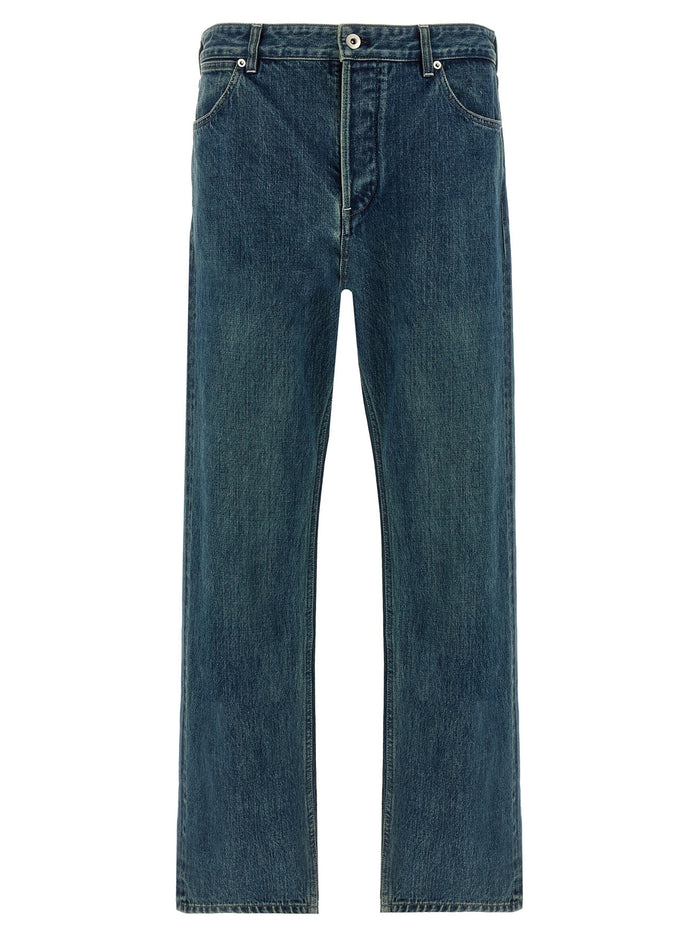 Jil Sander 100% cotton jeans in blue