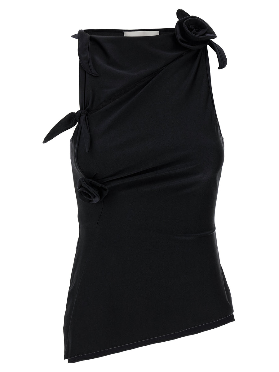 Coperni 80% Polyamide tank top in black