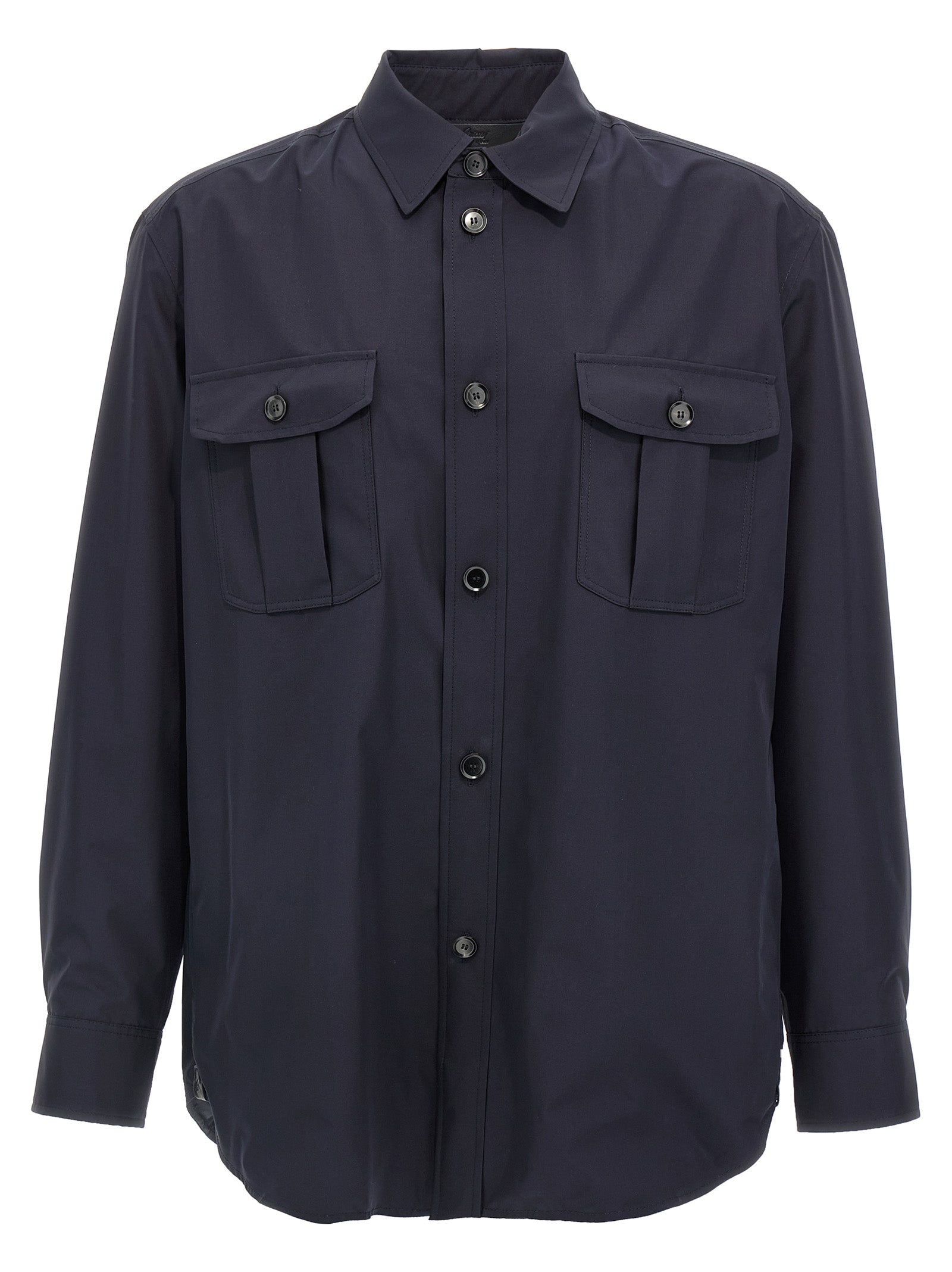 Brioni 100% silk jacket in navy