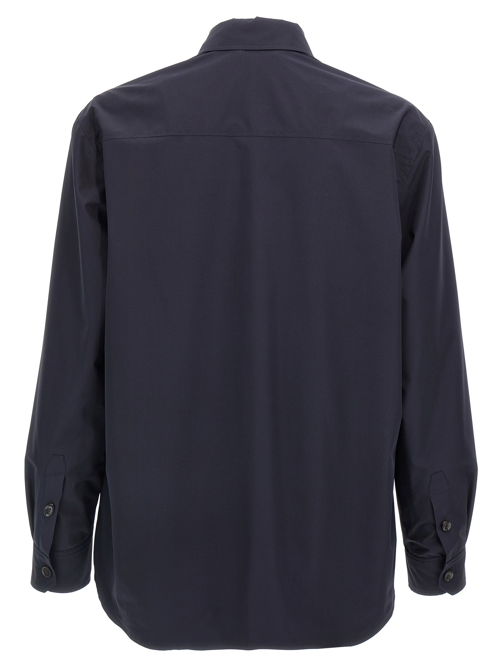 Brioni 100% silk jacket in navy — view 2