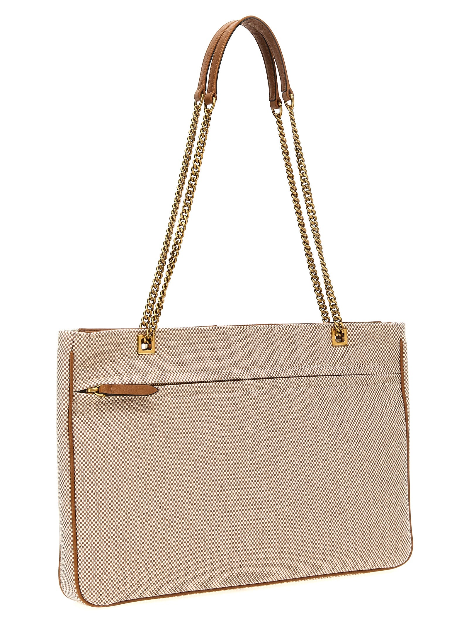 Valentino Garavani 100% cotton tote bag in beige — view 2