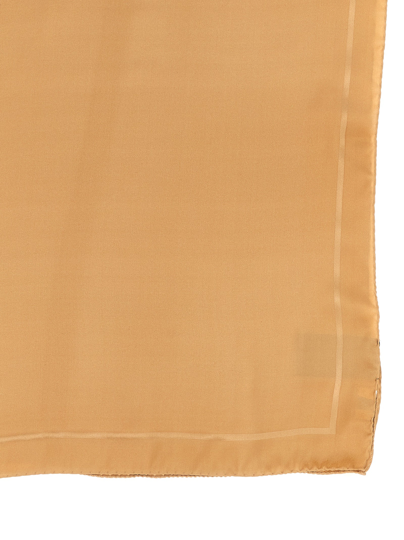 Saint Laurent 100% Silk scarf in beige — view 3