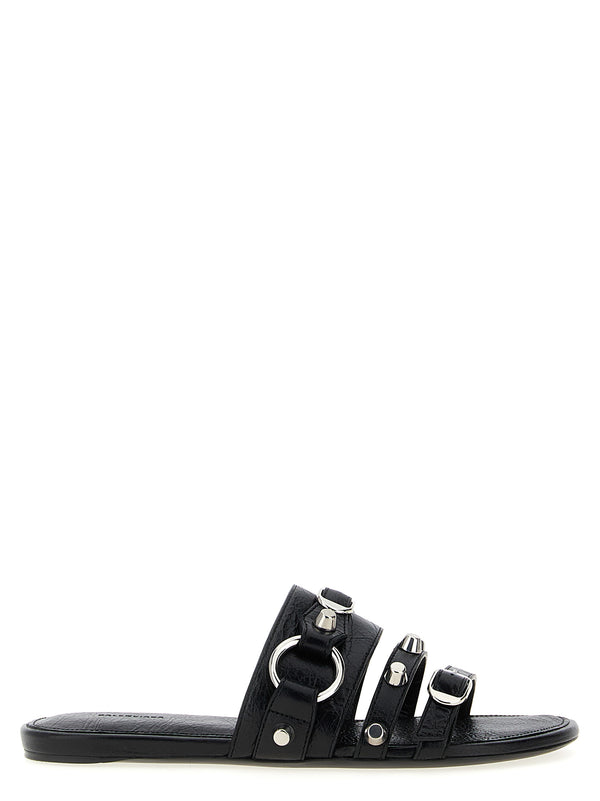 Balenciaga Lamb Leather sandals in black
