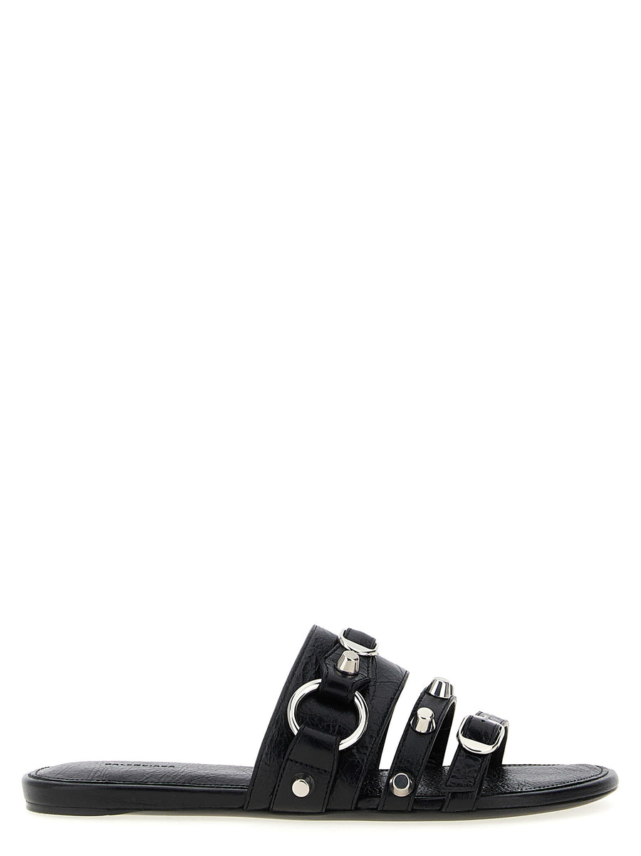 Balenciaga Lamb Leather sandals in black