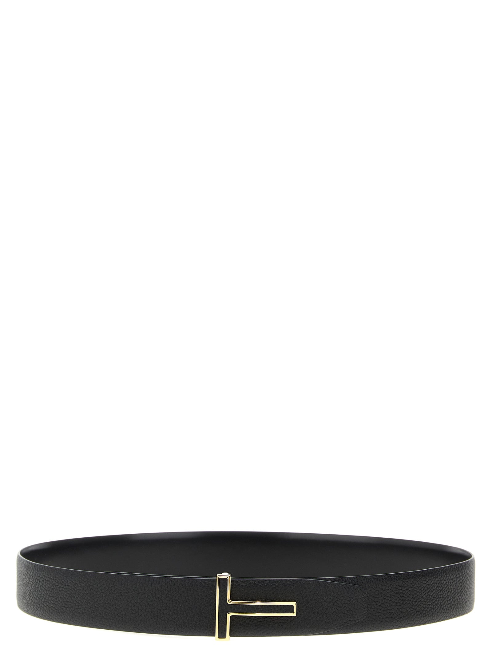 Tom Ford 100% Calfskin Leather belt in black