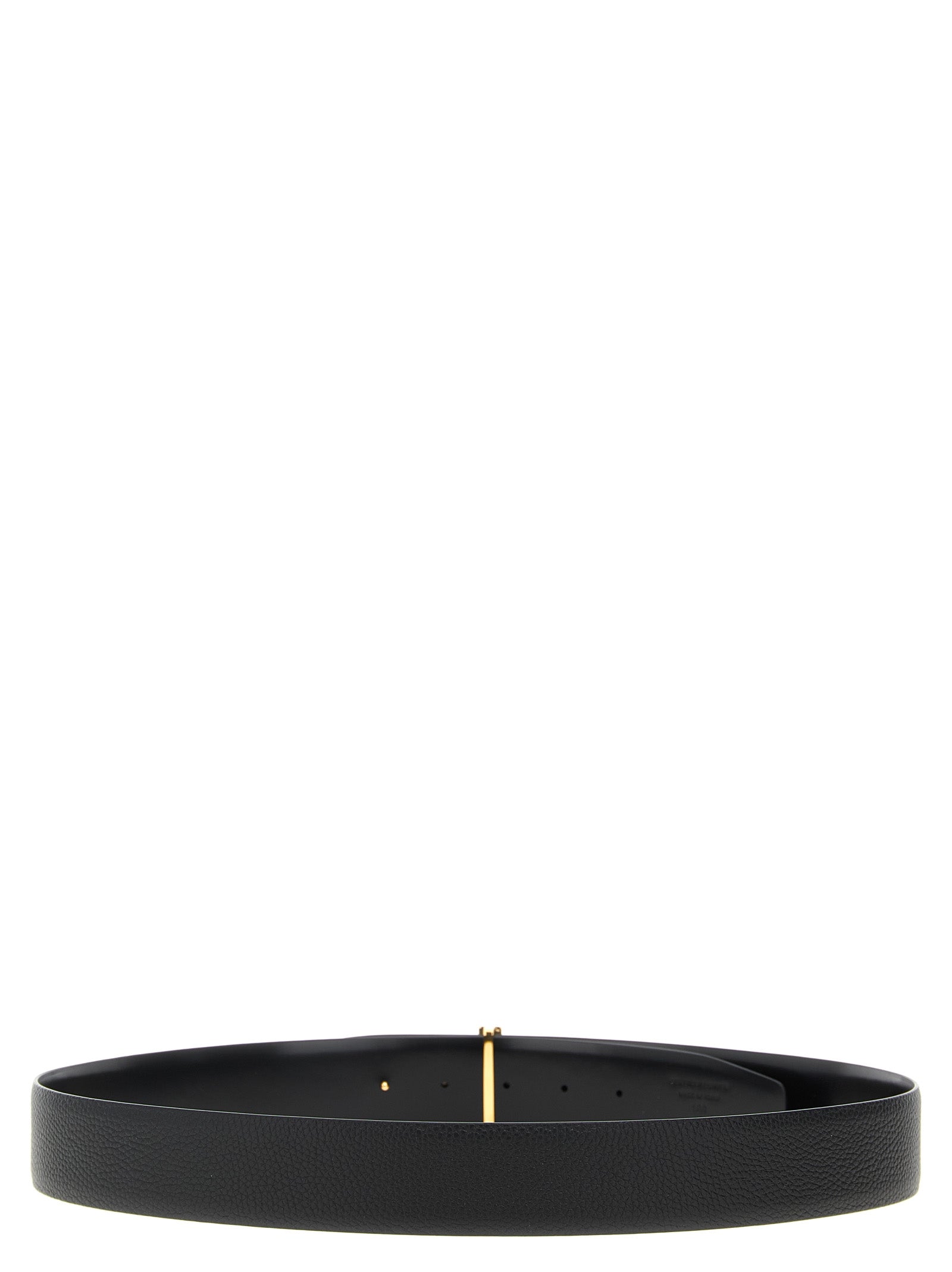 Tom Ford 100% Calfskin Leather belt in black — view 3
