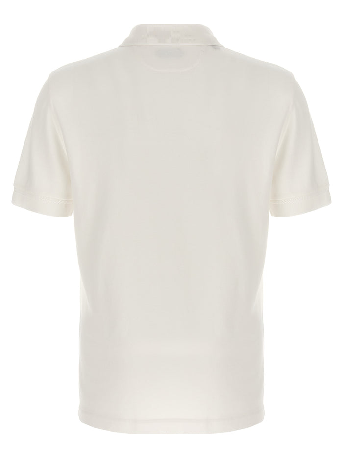 Tom Ford 67% Lyocell polo in white — view 2