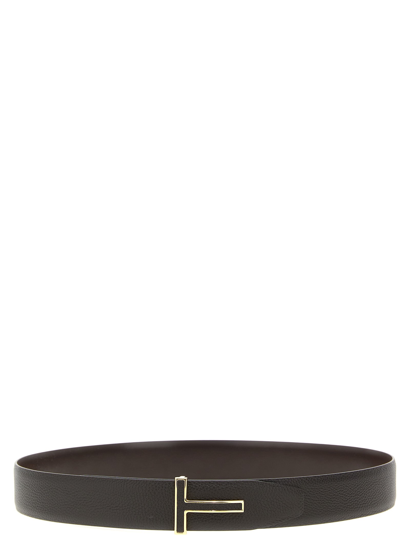 Tom Ford 100% calfskin leather belt in brown