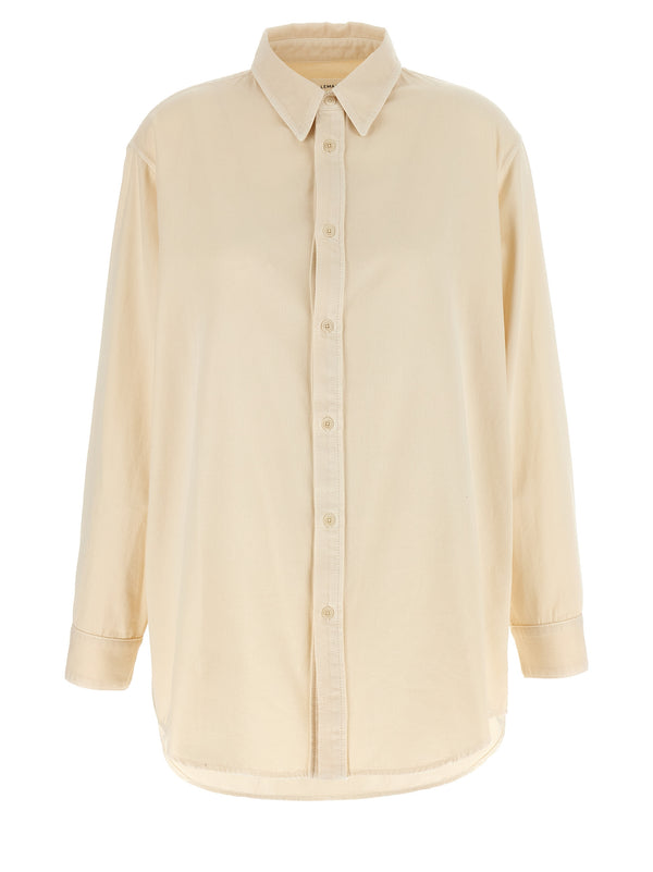 Lemaire 100% Cotton shirt in beige