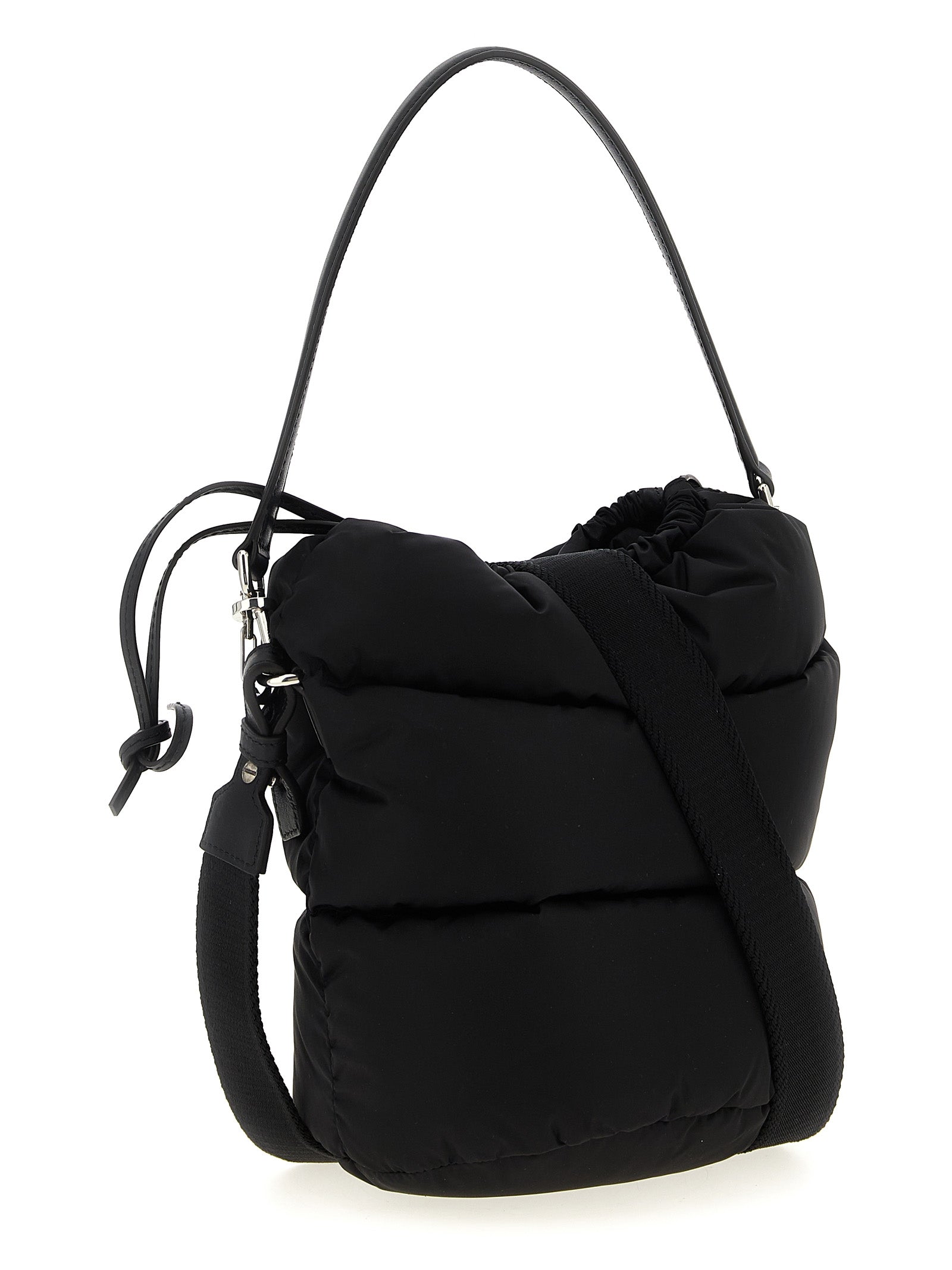 Black Polyamide Handbag Bag