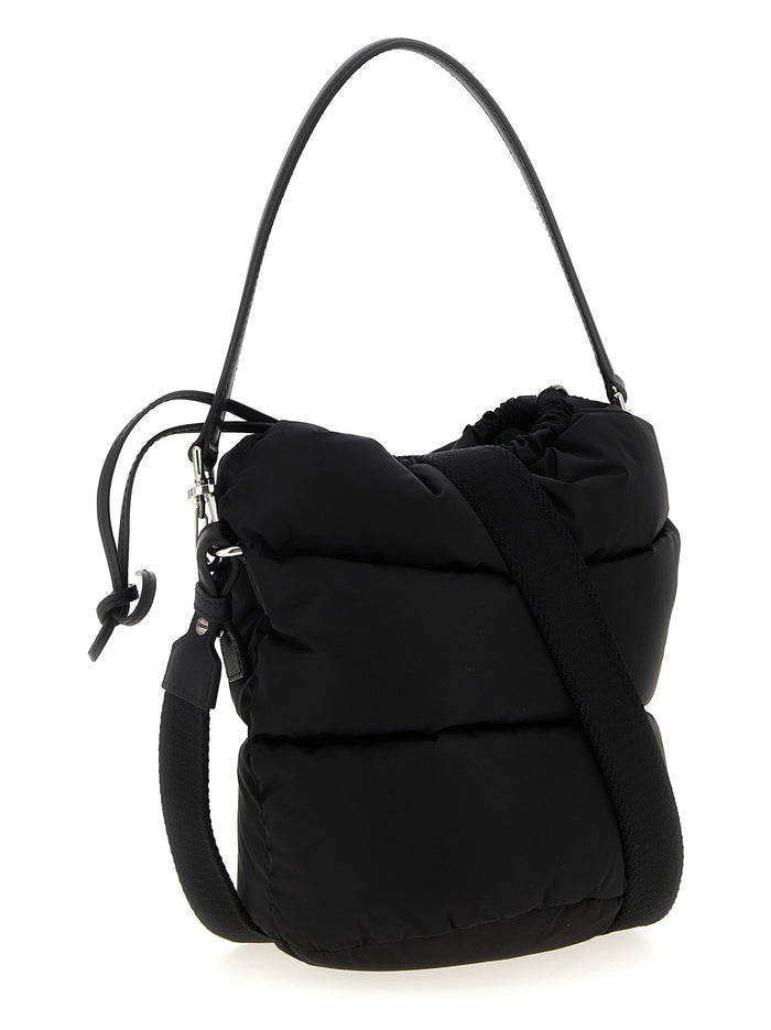 Black Polyamide Handbag Bag