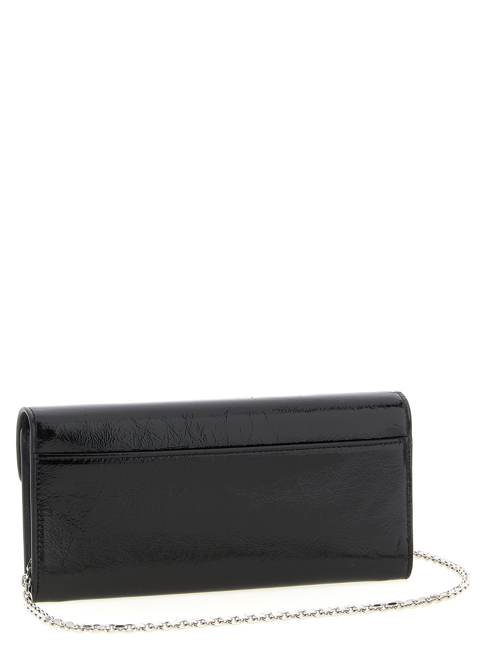 Roger Vivier 100% Calfskin Leather wallet in black — view 2