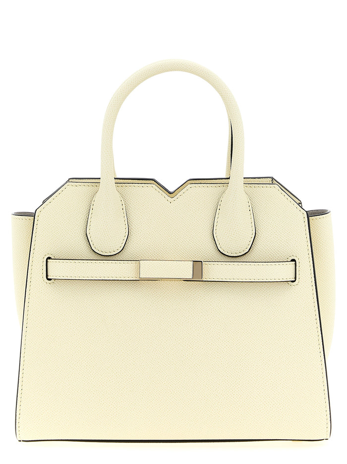 White Calfskin Handbag Bag