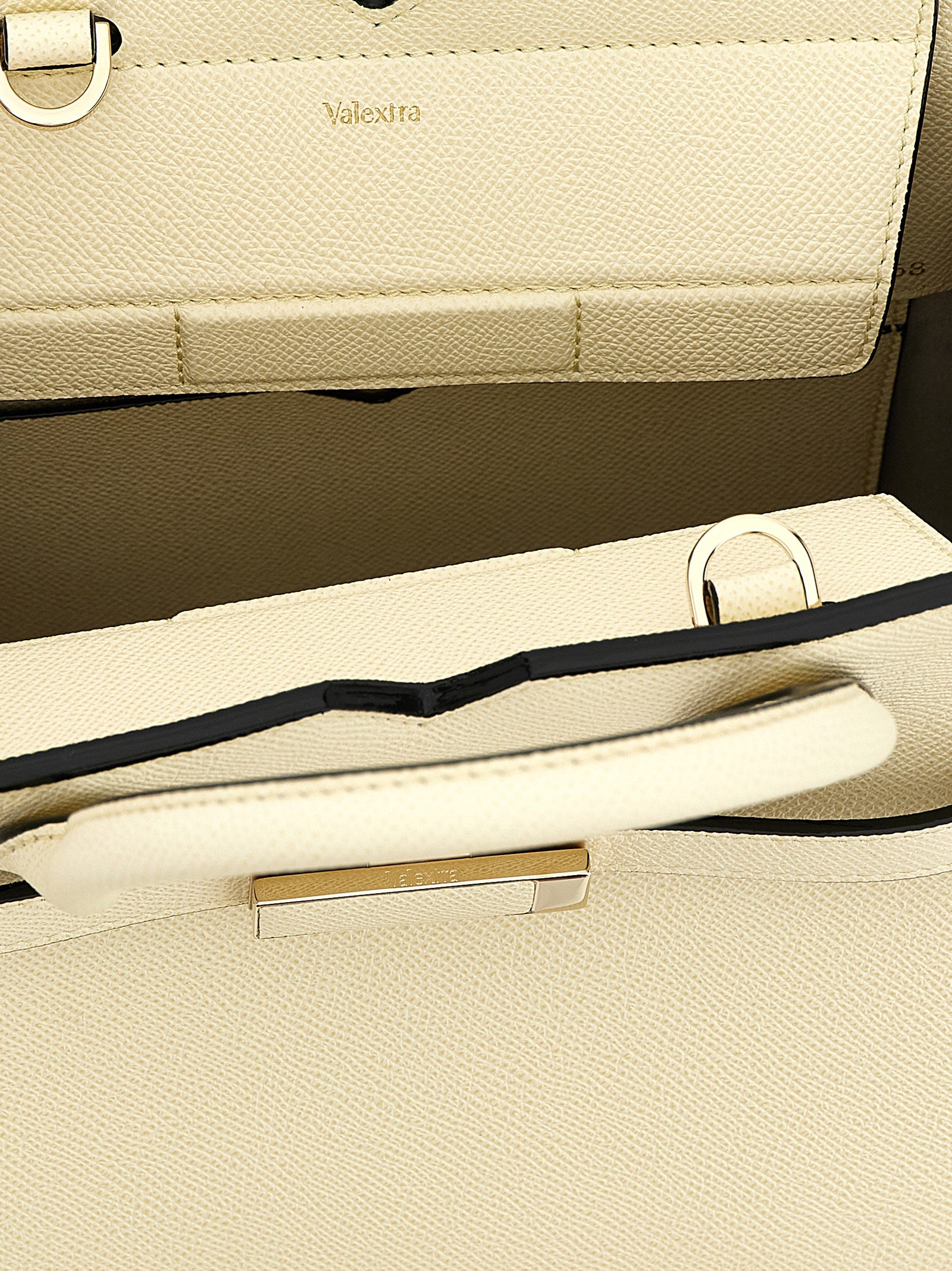 White Calfskin Handbag Bag