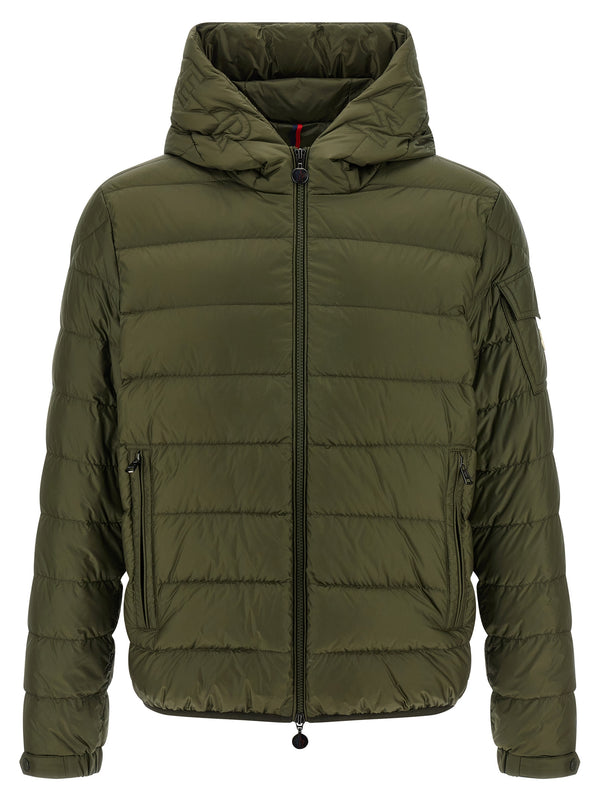 Moncler 100% Polyamide down jacket in green