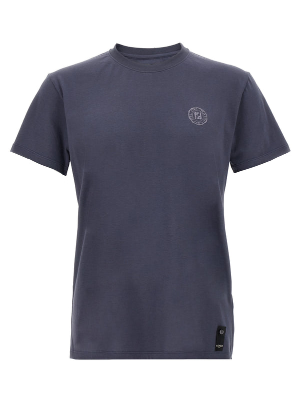 Fendi 100% Cotton t-shirt in navy