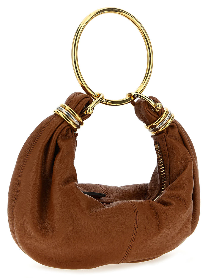 Brown Calfskin Handbag Bag