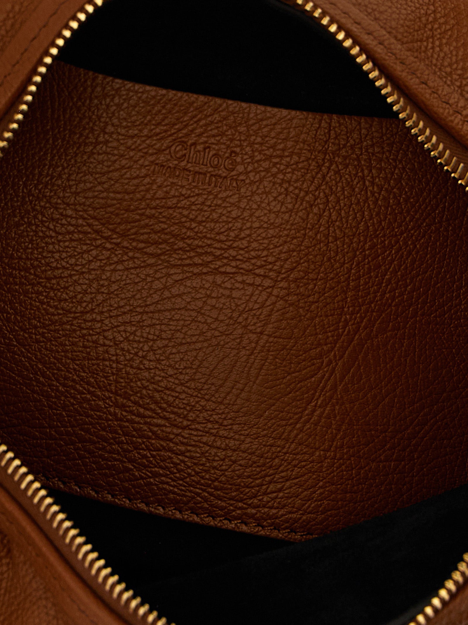 Brown Calfskin Handbag Bag