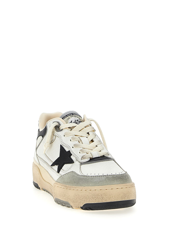 Golden Goose 84% leather sneaker in white — view 2