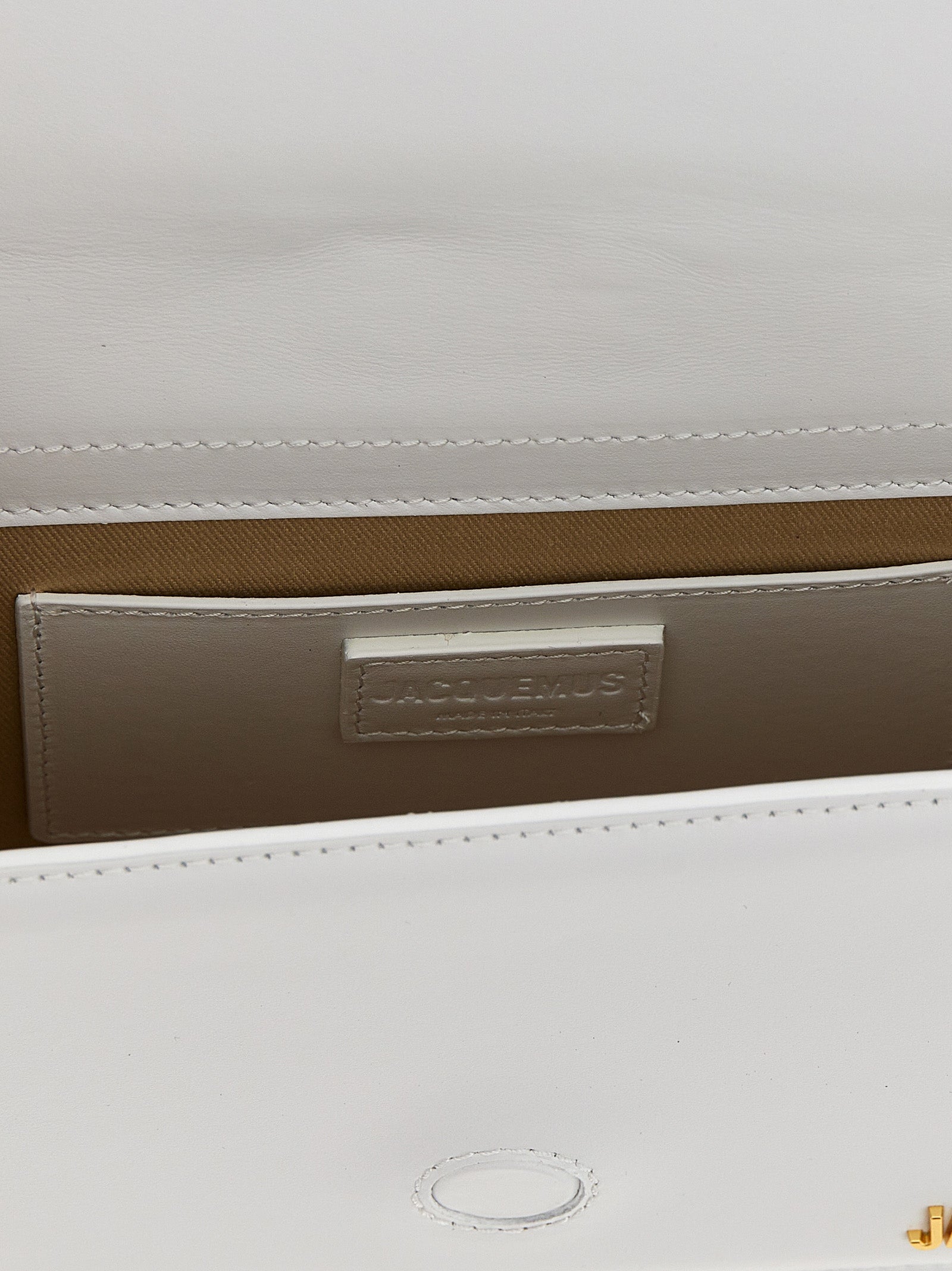 White Cowhide Handbag Bag
