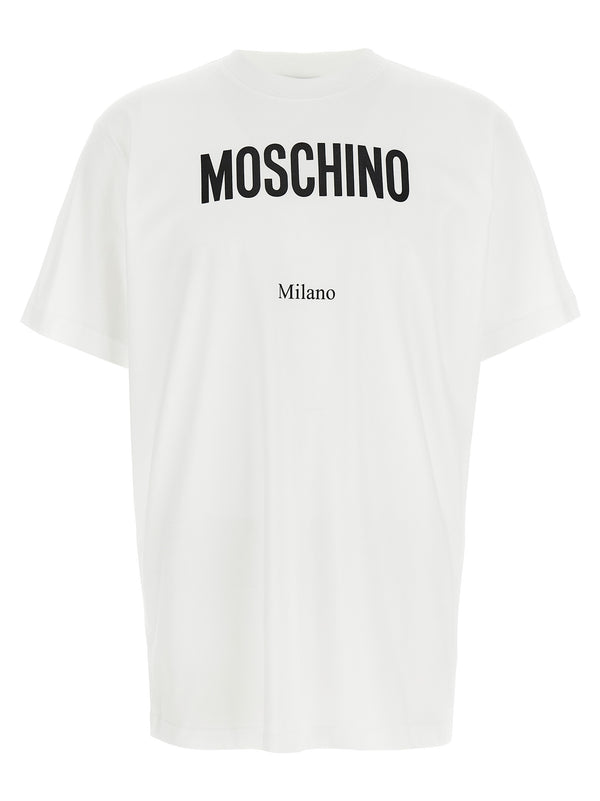 Moschino 100% Cotton t-shirt in white