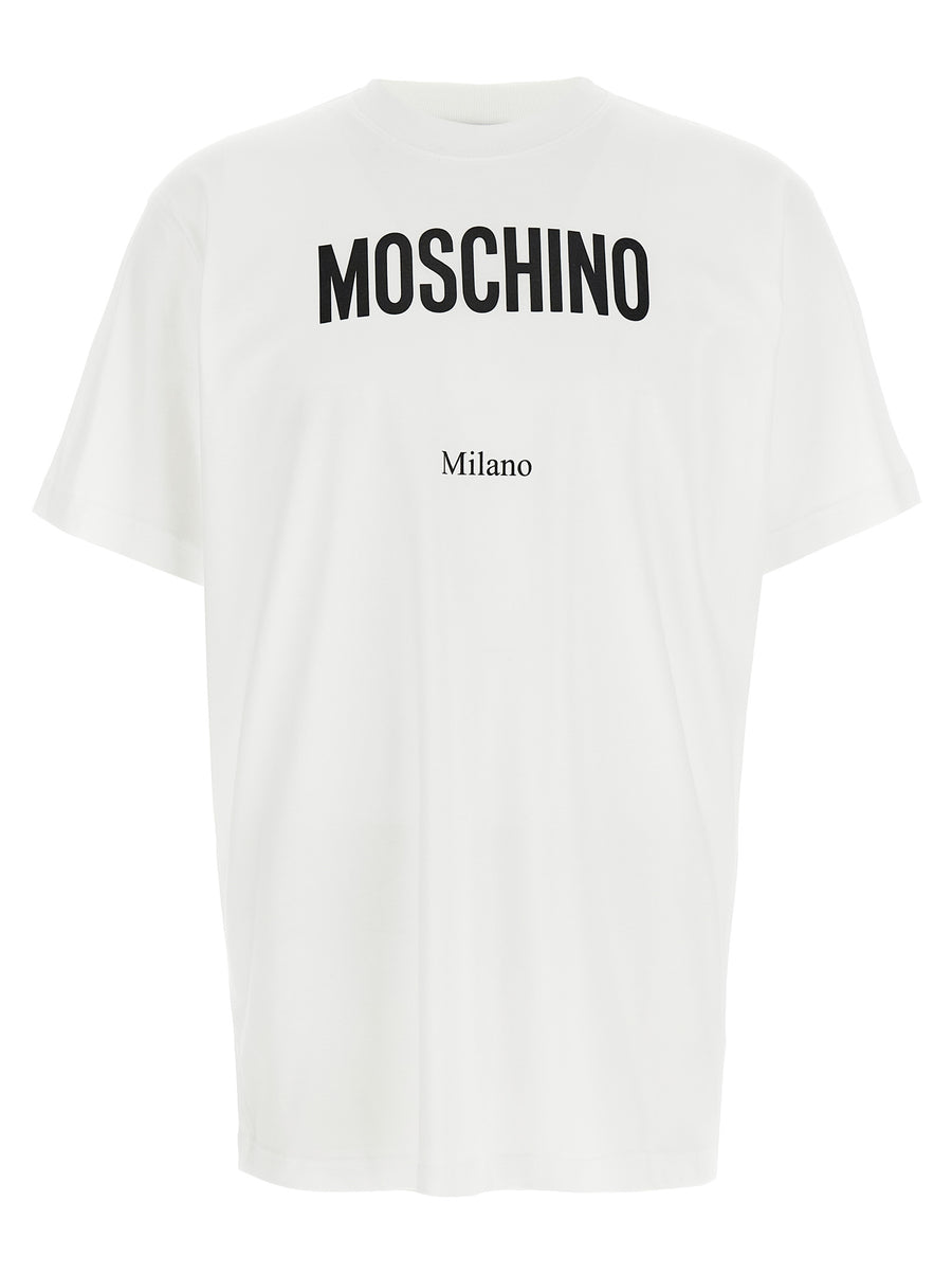 Moschino 100% Cotton t-shirt in white