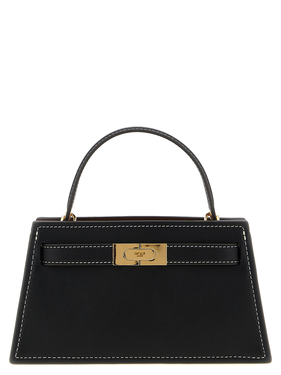 Tory Burch 100% Cow Leather top handle bag in black