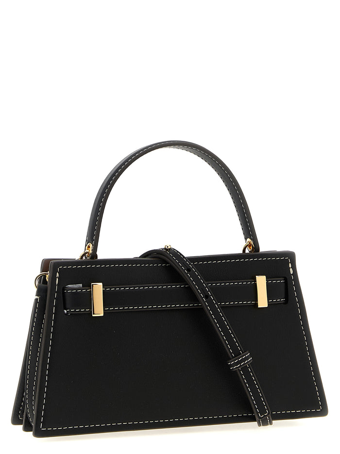 Black Cowhide Handbag Bag