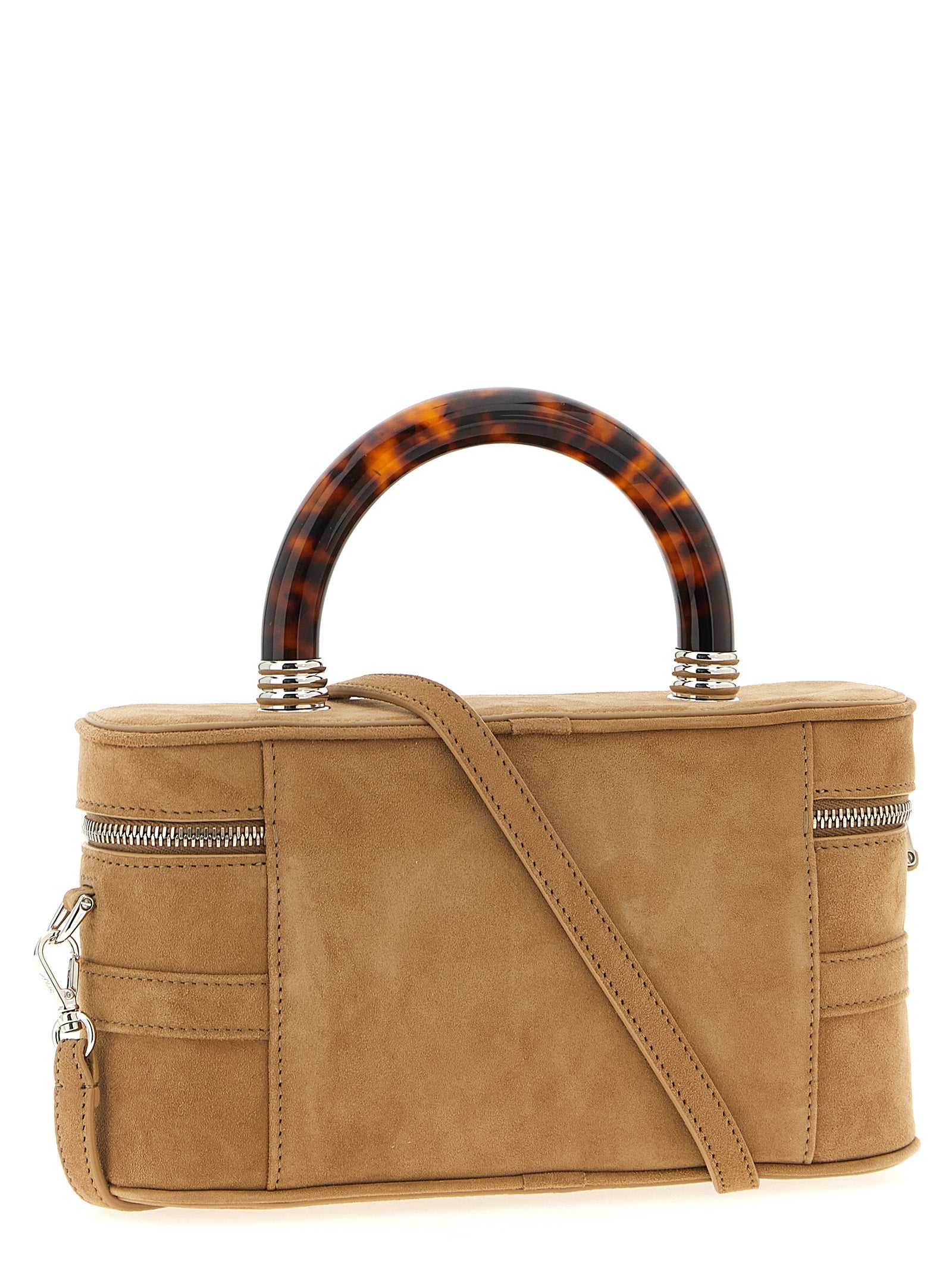 Beige Goatskin Handbag Bag