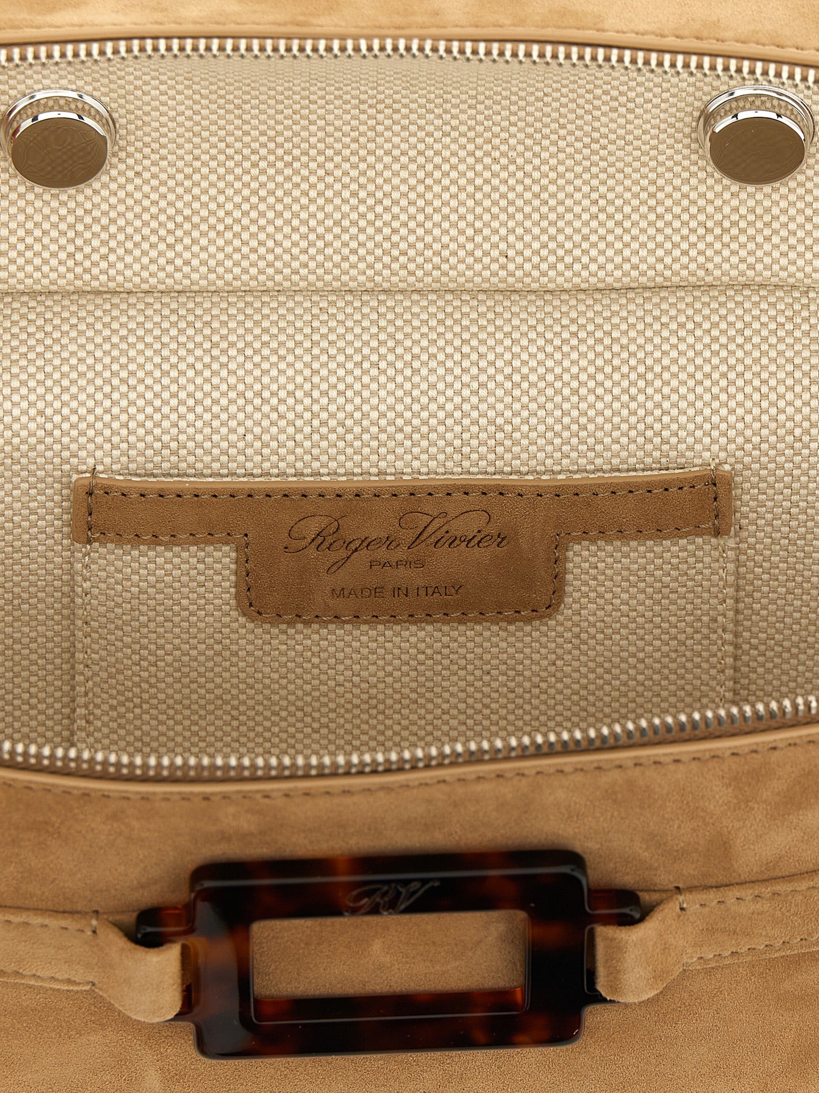 Beige Goatskin Handbag Bag