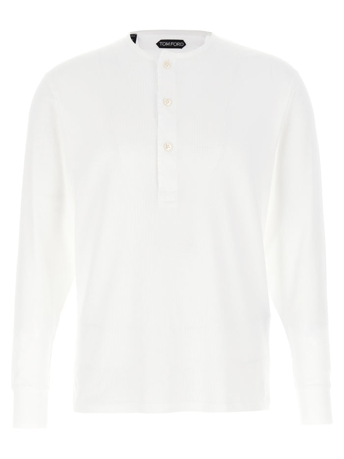 Tom Ford 95% cotton t-shirt in white