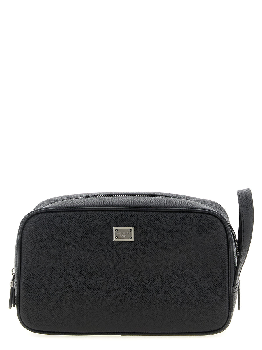 Dolce & Gabbana 100% Calfskin Leather wallet in black