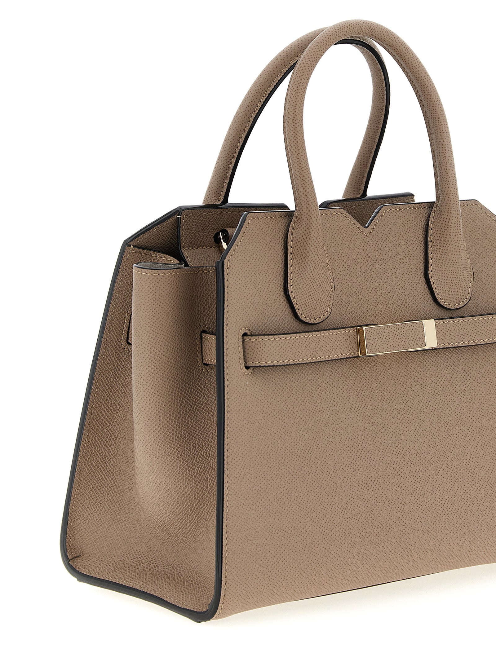Beige Calfskin Handbag Bag