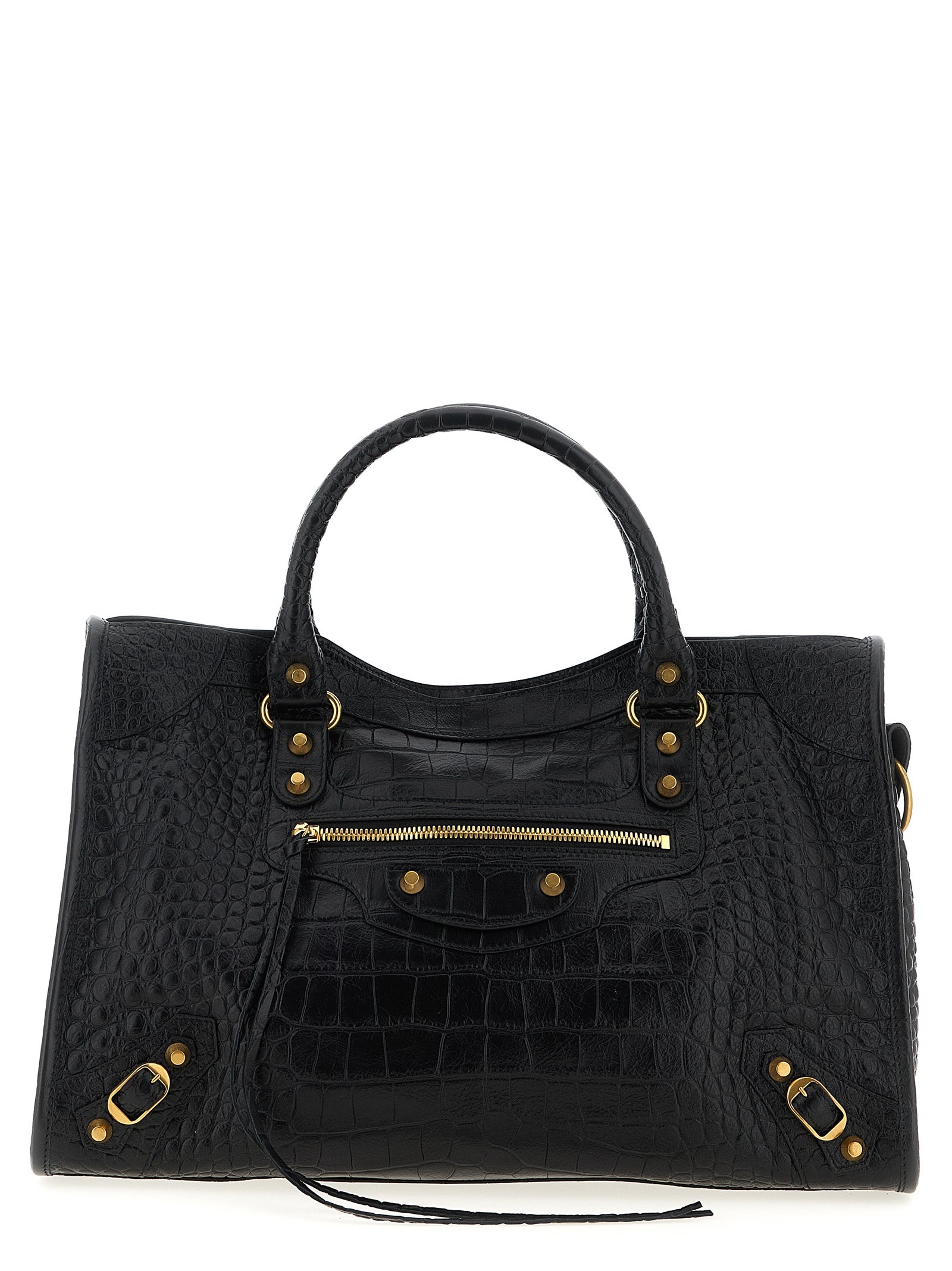 Black Calfskin Handbag Bag