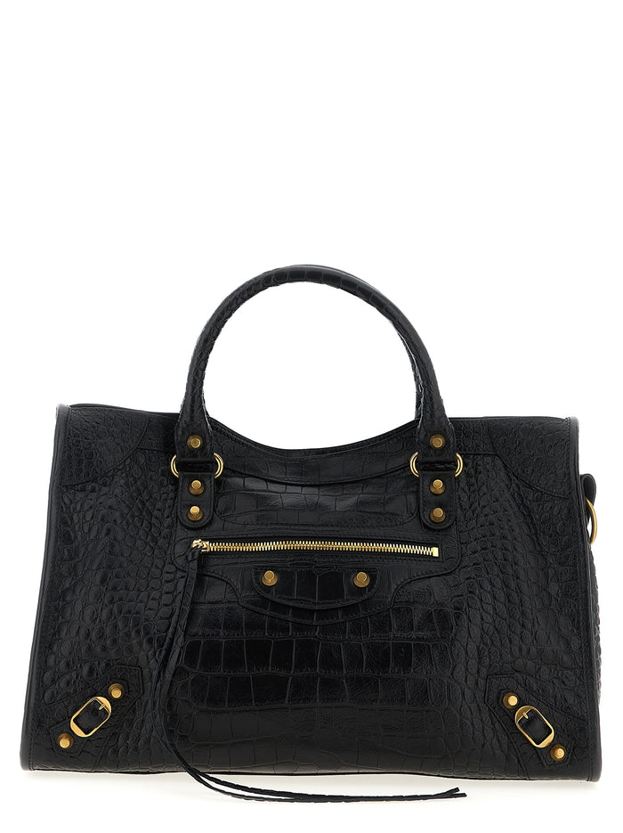 Black Calfskin Handbag Bag