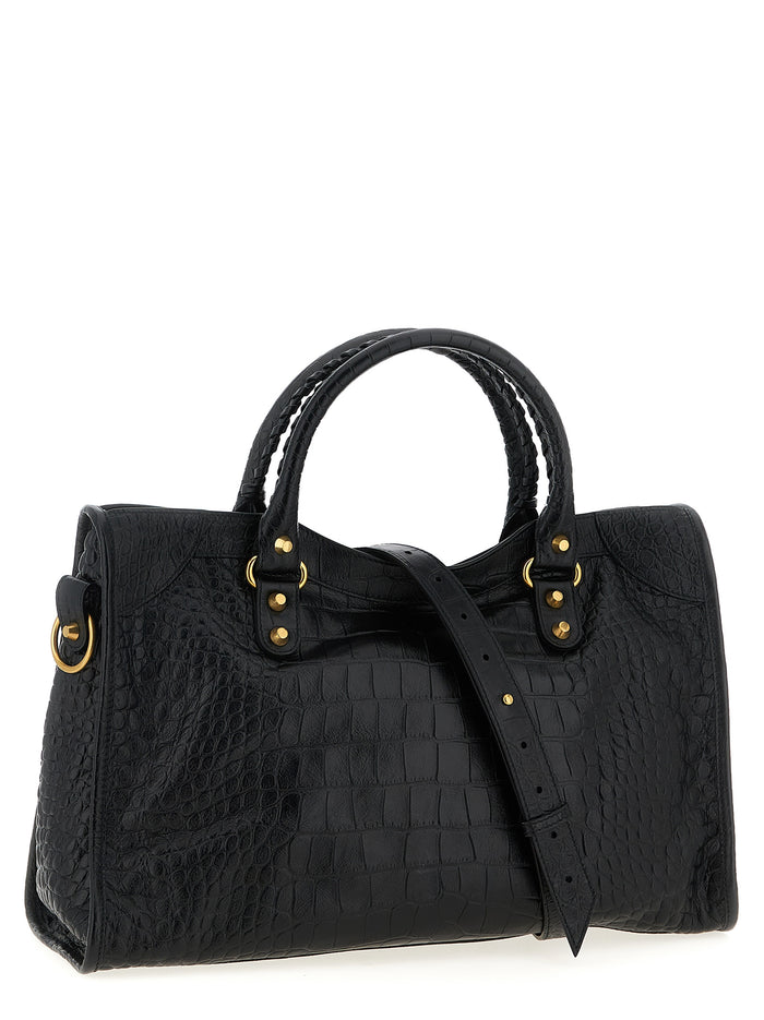 Black Calfskin Handbag Bag