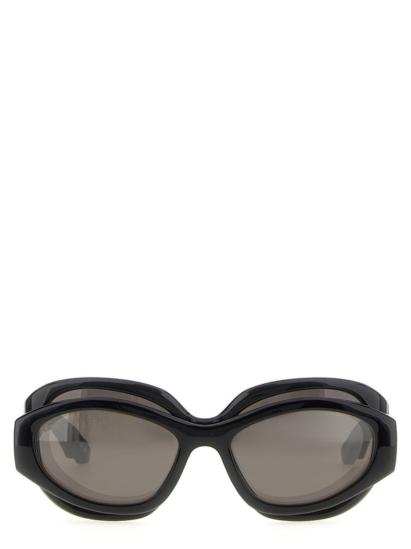 Balenciaga BA316736BM 100% polyamide sunglasses in black