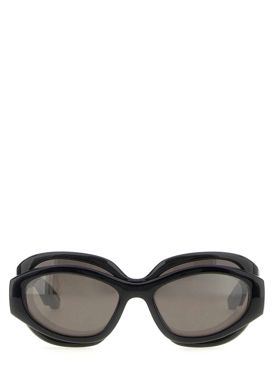 Balenciaga BA316736BM 100% polyamide sunglasses in black