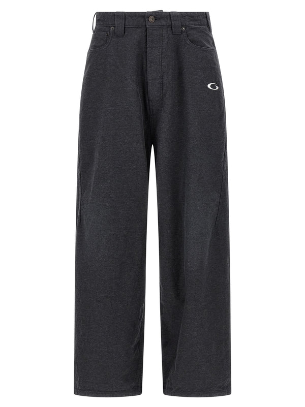 Balenciaga 100% Cotton trousers in gray