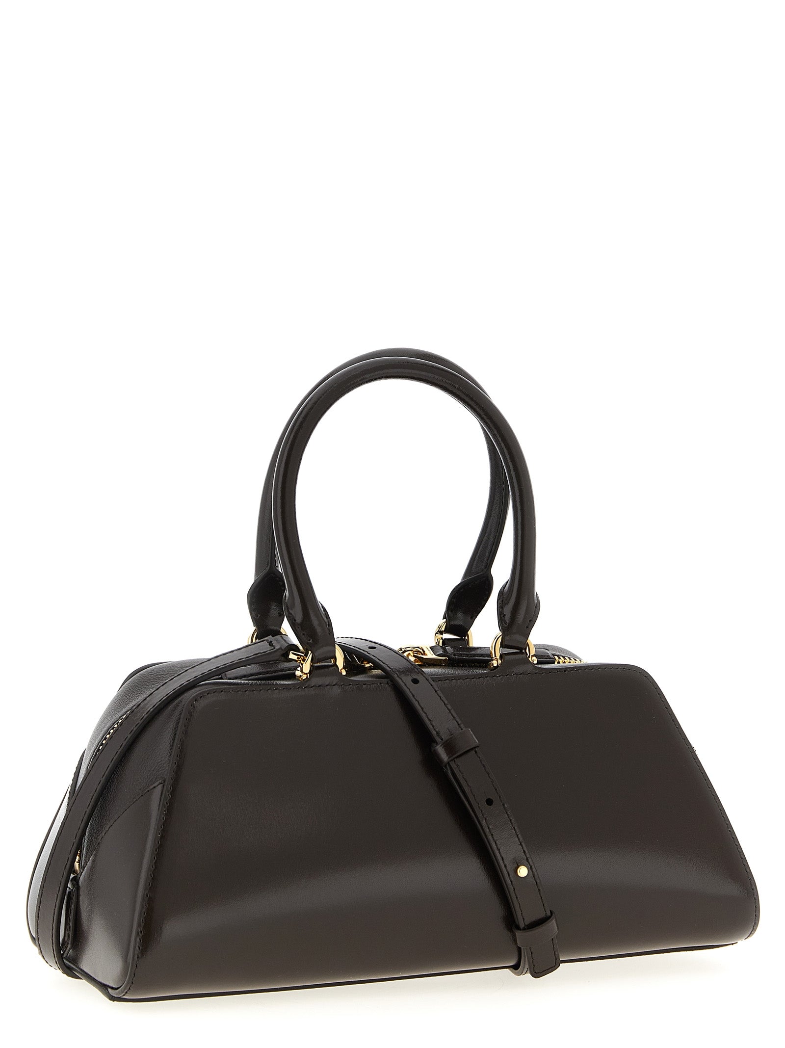 Brown Calfskin Handbag Bag