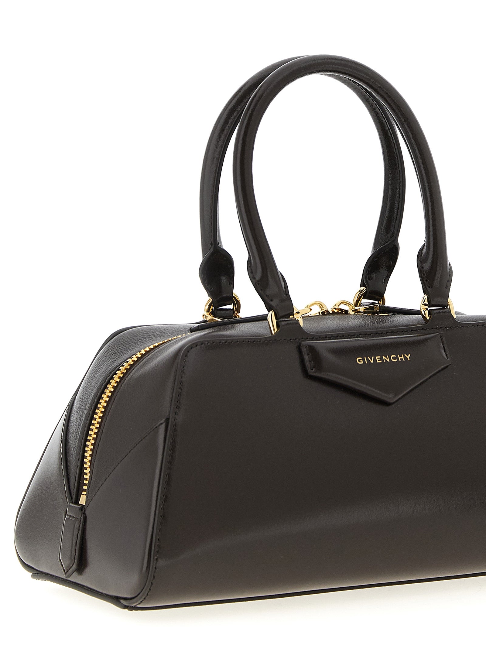 Brown Calfskin Handbag Bag