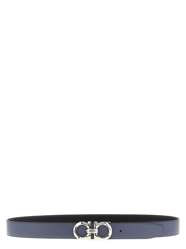 Ferragamo 100% calfskin leather (Bos Taurus) belt in multicolor