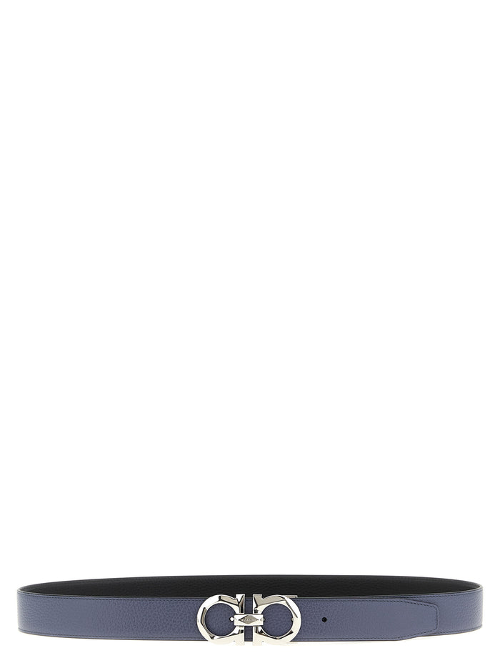 Ferragamo 100% calfskin leather (Bos Taurus) belt in multicolor