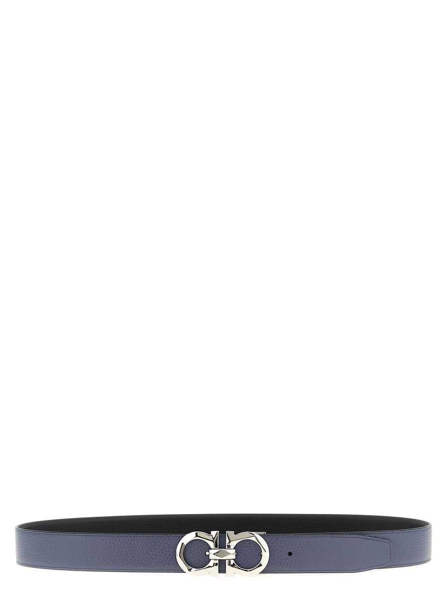 Ferragamo 100% calfskin leather (Bos Taurus) belt in multicolor
