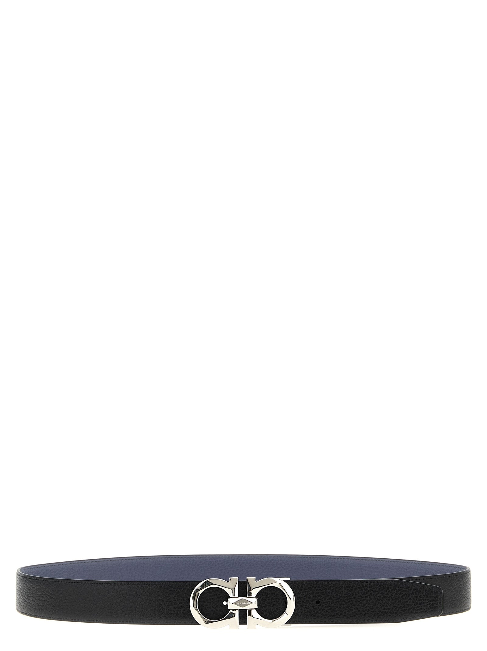 Ferragamo 100% calfskin leather (Bos Taurus) belt in multicolor — view 2