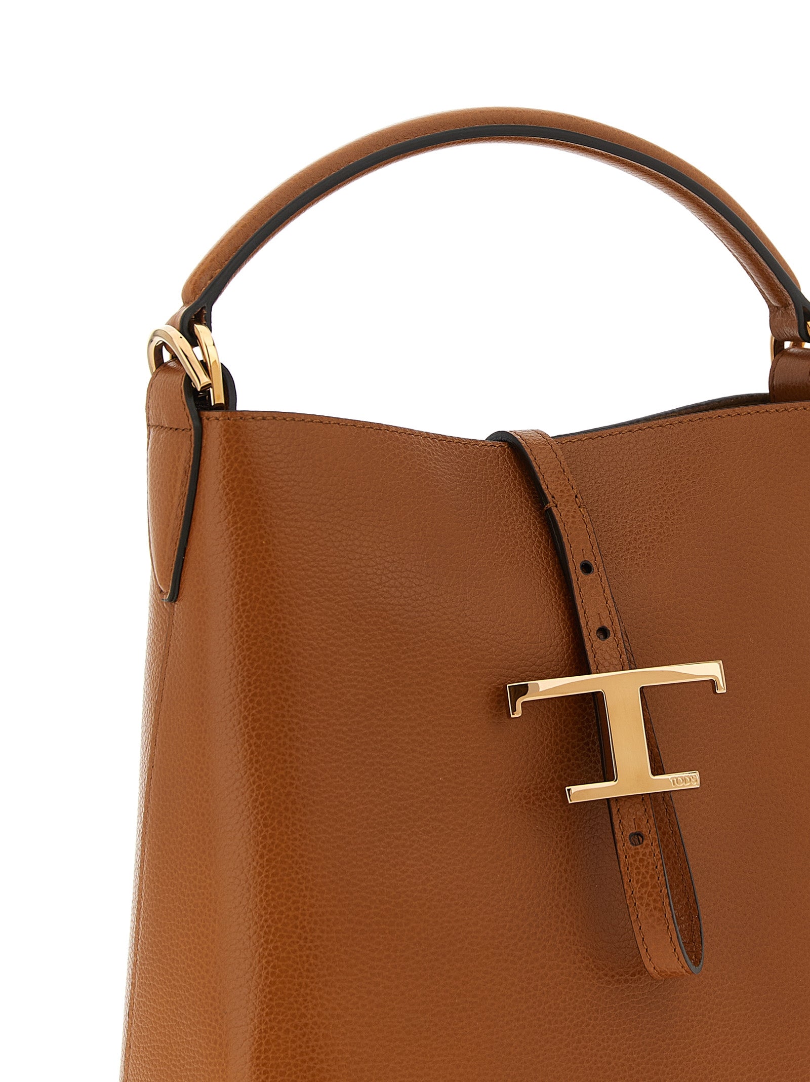 Brown Calfskin Handbag Bag