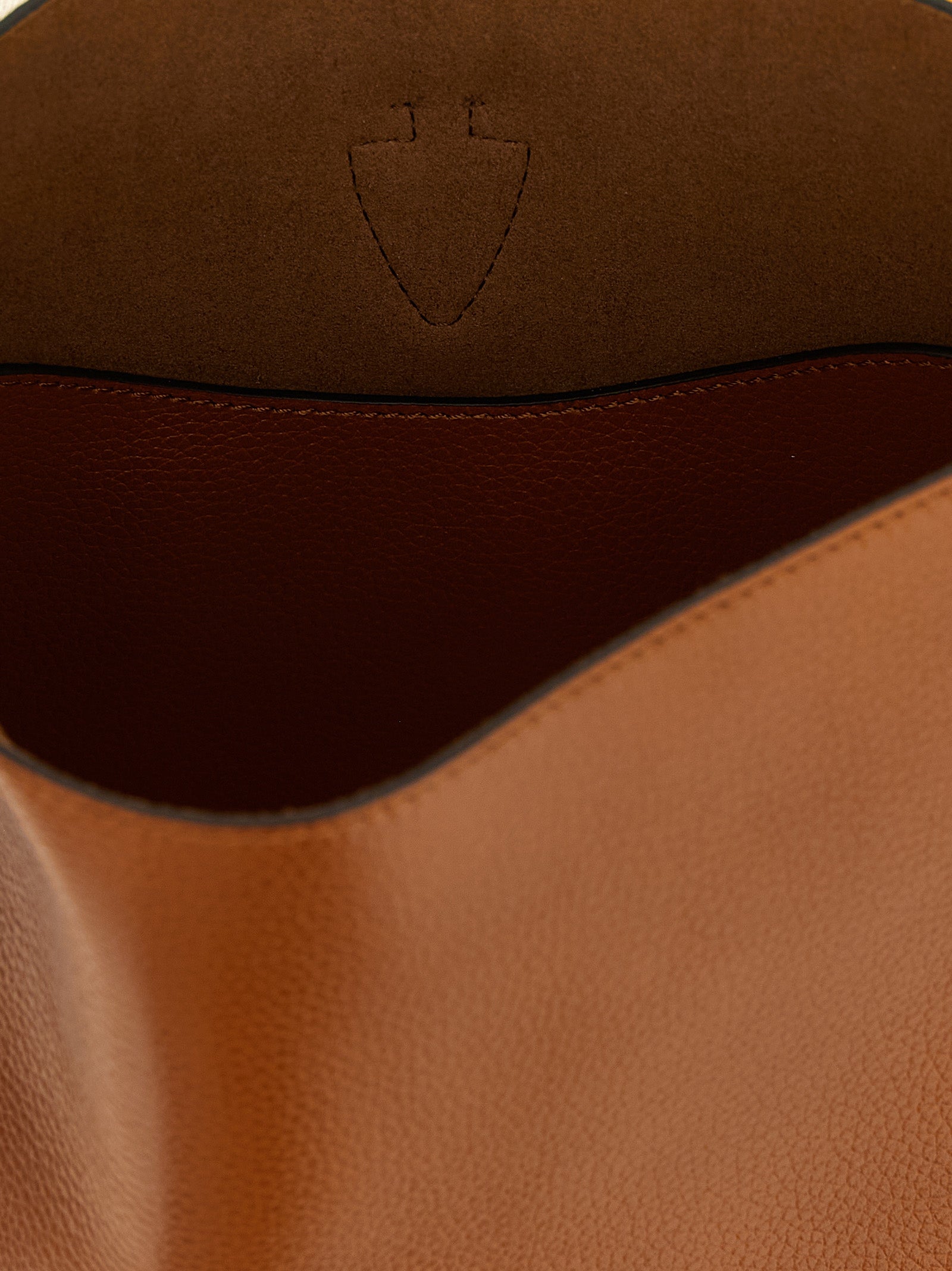 Brown Calfskin Handbag Bag
