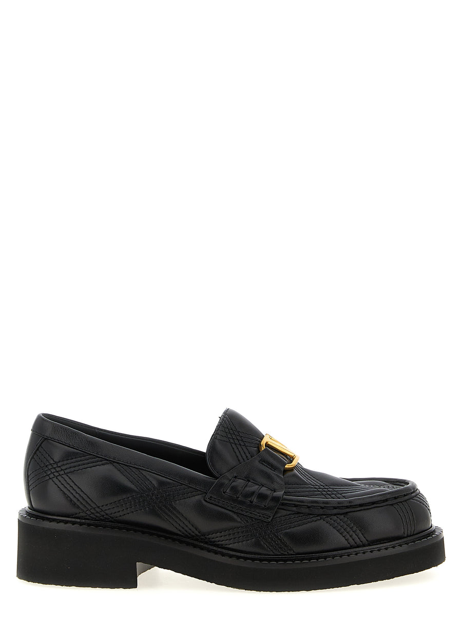 Valentino Garavani 100% Lamb Leather loafer in black