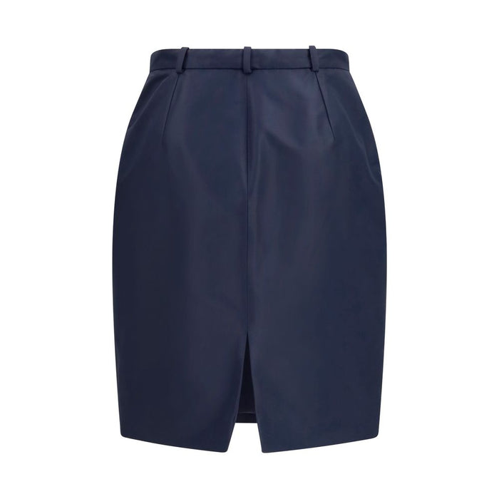 Gucci 100% Silk skirt in navy — view 2